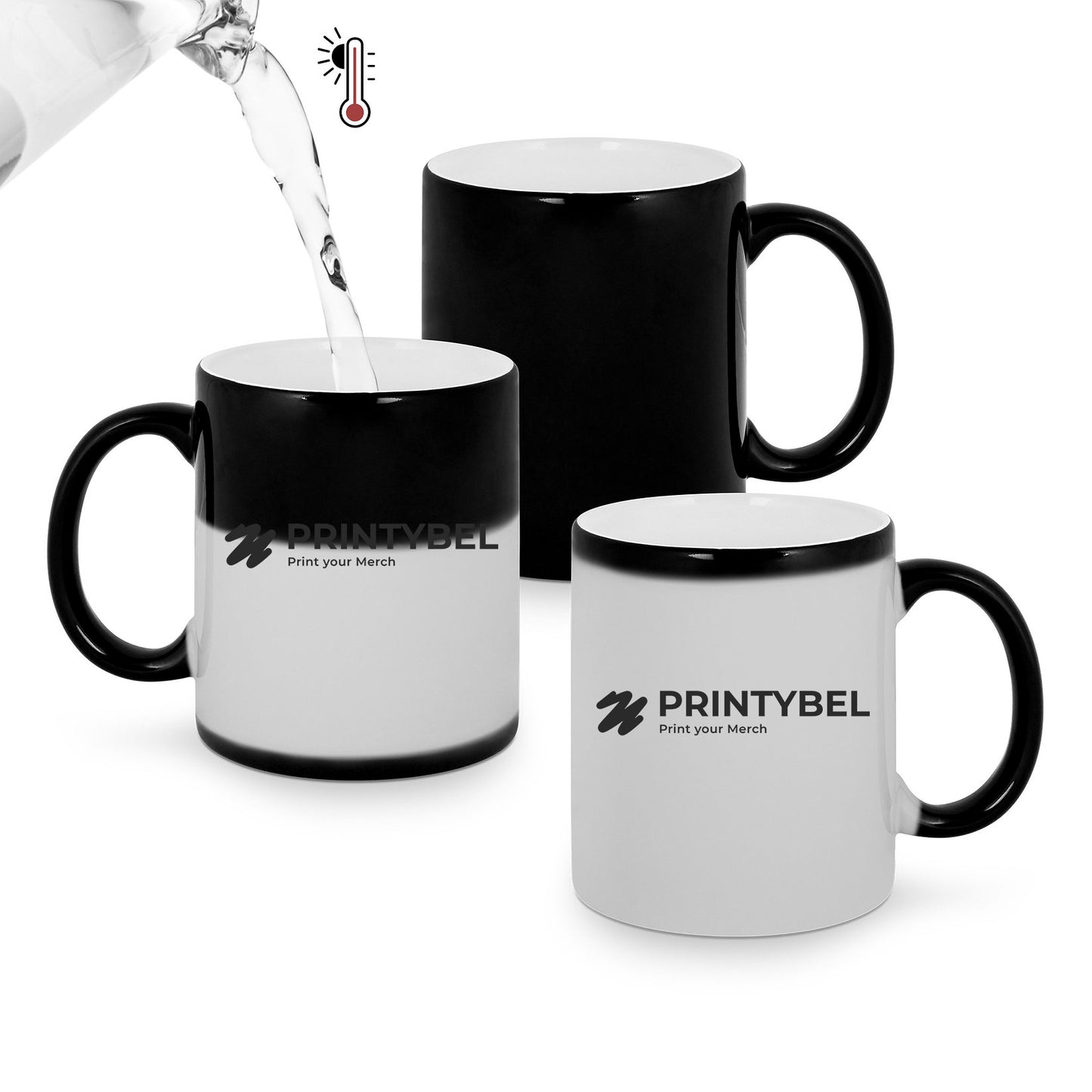 Farbwechseltasse mit Magic-Thermo-Effekt inkl. Foto- oder Logodruck